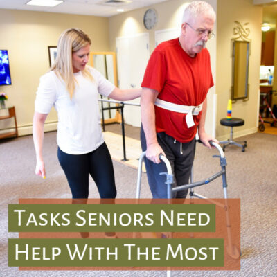 5 Common Tasks Seniors Need Assistance With